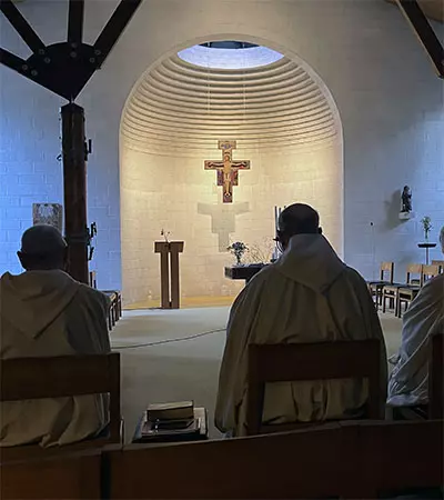 L'absyde de la chapelle de Clerlande